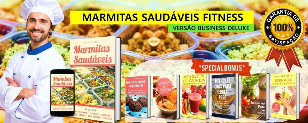 Curso Online de Marmitas Saudáveis Fitness